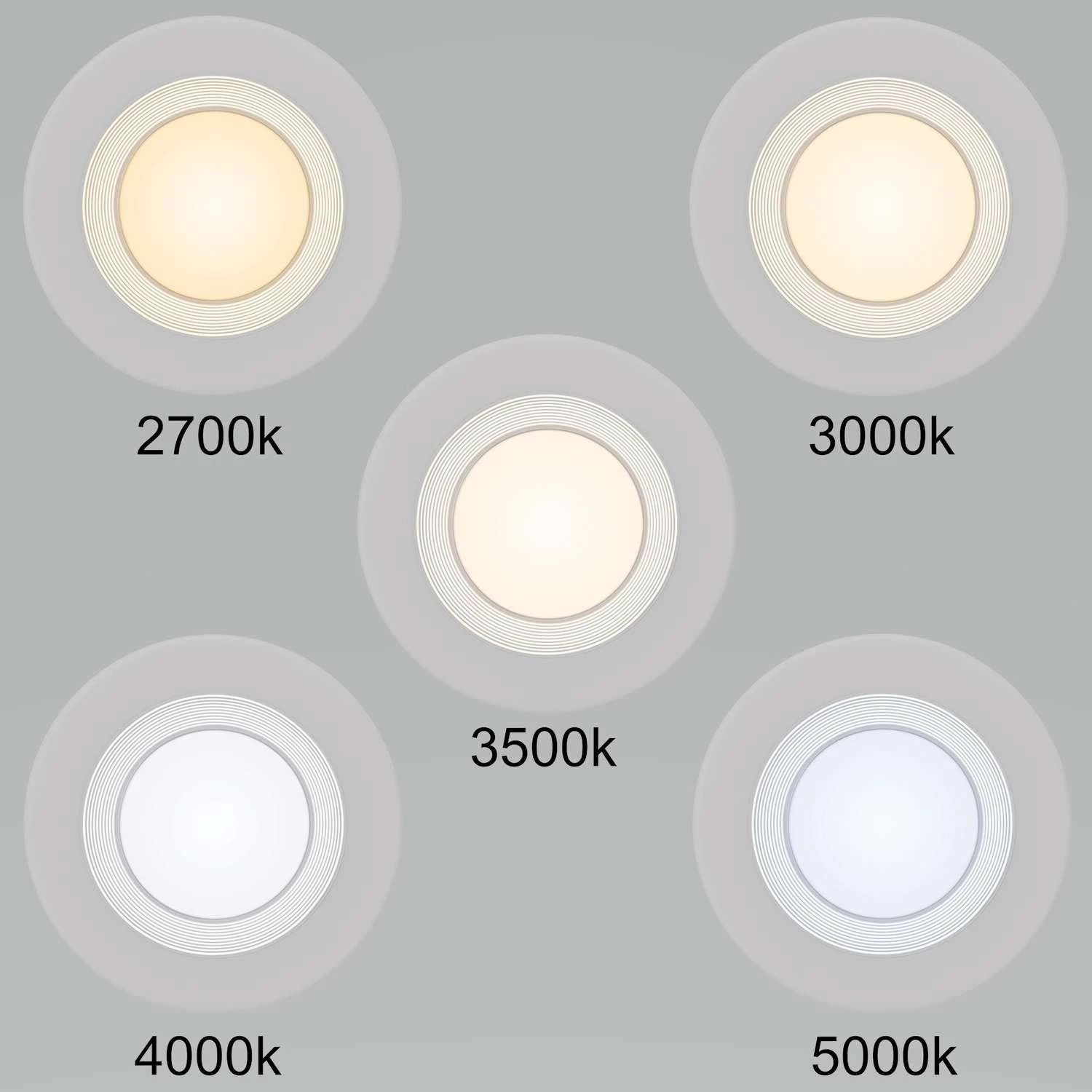 ETI Color Preference White 6 In. W LED Recessed Downlight 17 W 5 ETI Color Preference White 6 In. W LED Recessed Downlight 17 W - Image 5