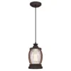 Westinghouse Canyon Oil Rubbed Bronze Brown 1 Lights Mini Pendant Light
