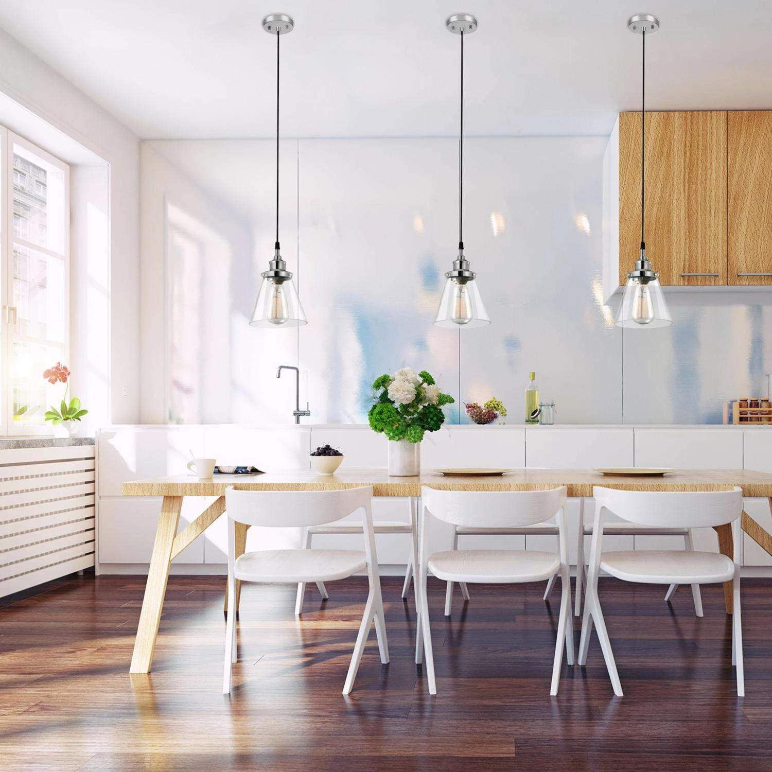 Globe Electric Parker Chrome Metallic 1 Lights Pendant Light 6 Globe Electric Parker Chrome Metallic 1 Lights Pendant Light - Image 6