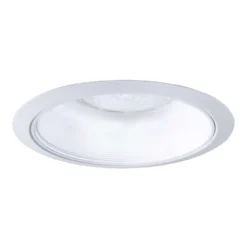 Halo Matte White 6 In. W Plastic Coilex Baffle Trim 310 W