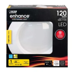 Feit Enhance Bright White 5-6 In. W LED Dimmable Recessed Downlight 17.2 W