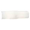 Design House White 2 Lights Bathroom Channel Fixture Surface
