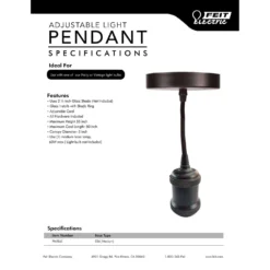 Feit Bronze Black 1 Lights Pendant Light 9 Feit Bronze Black 1 Lights Pendant Light -Lightify Store f20c7adf e322 416a b74e 0f0a623fb7b0