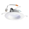 Halo RL56 Series Matte White 5/6 In. W LED Retrofit Recessed Lighting 7.6 W