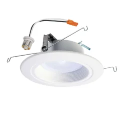 Halo RL56 Series Matte White 5/6 In. W LED Retrofit Recessed Lighting 7.6 W