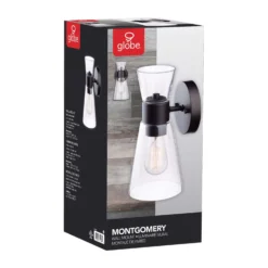 Globe Electric Montgomery 1-Light Oil Rubbed Bronze Brown Downlight Wall Sconce -Lightify Store f25cc4c7 6c1a 42d1 8d50 b0131aaf1922