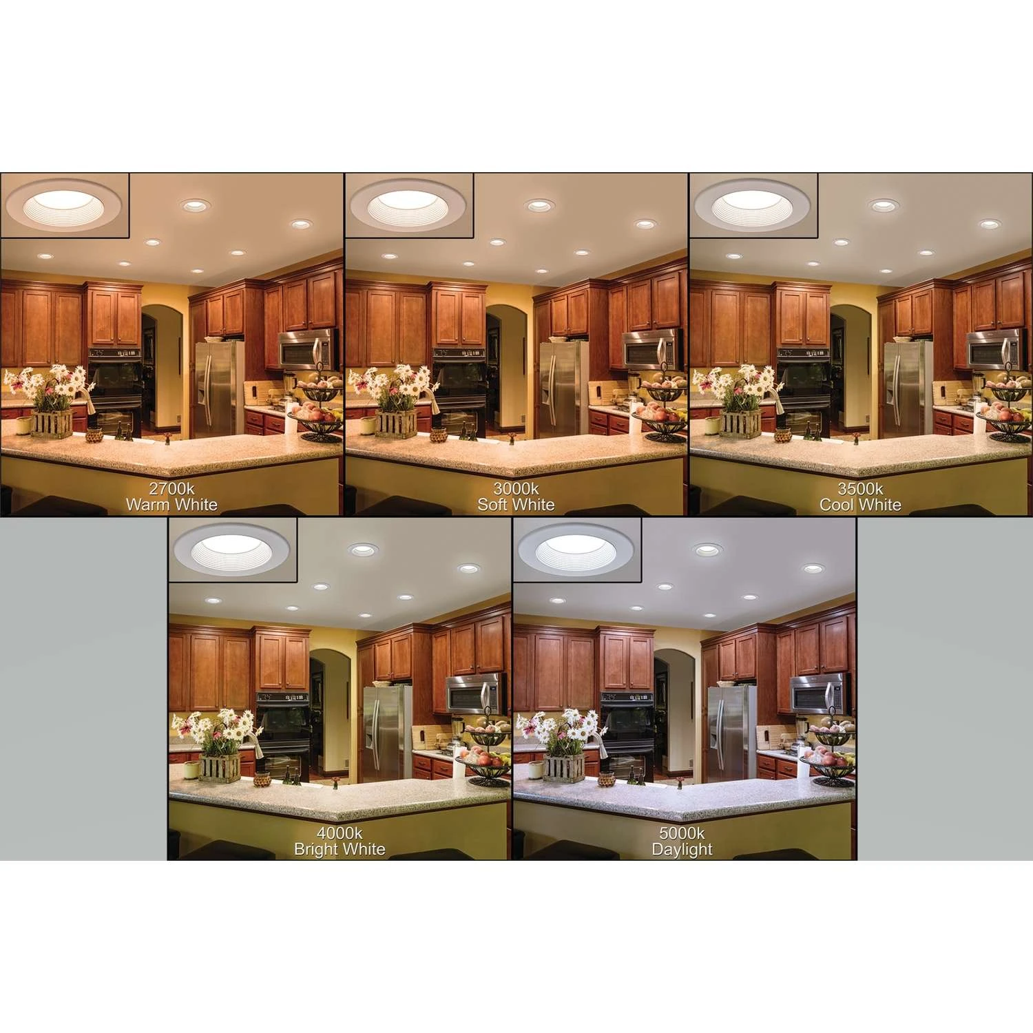 ETI Color Preference White 6 In. W LED Recessed Downlight 17 W 6 ETI Color Preference White 6 In. W LED Recessed Downlight 17 W - Image 6