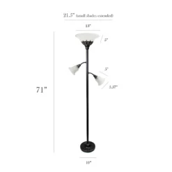 Elegant Designs 71 In. Restoration Bronze Floor Lamp With Reading Light -Lightify Store f56627bb 312a 42ea bae6 14a907bc03ac