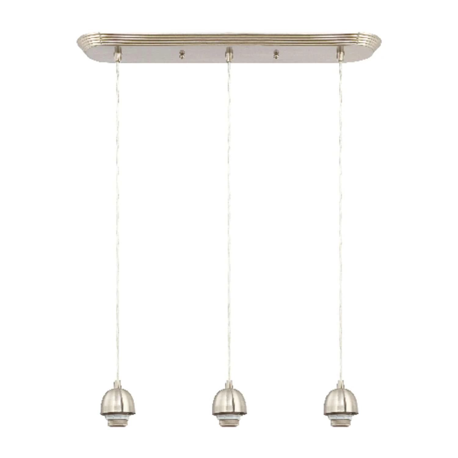Westinghouse Brushed Nickel 3 Lights Mini Pendant Light 1 Westinghouse Brushed Nickel 3 Lights Mini Pendant Light