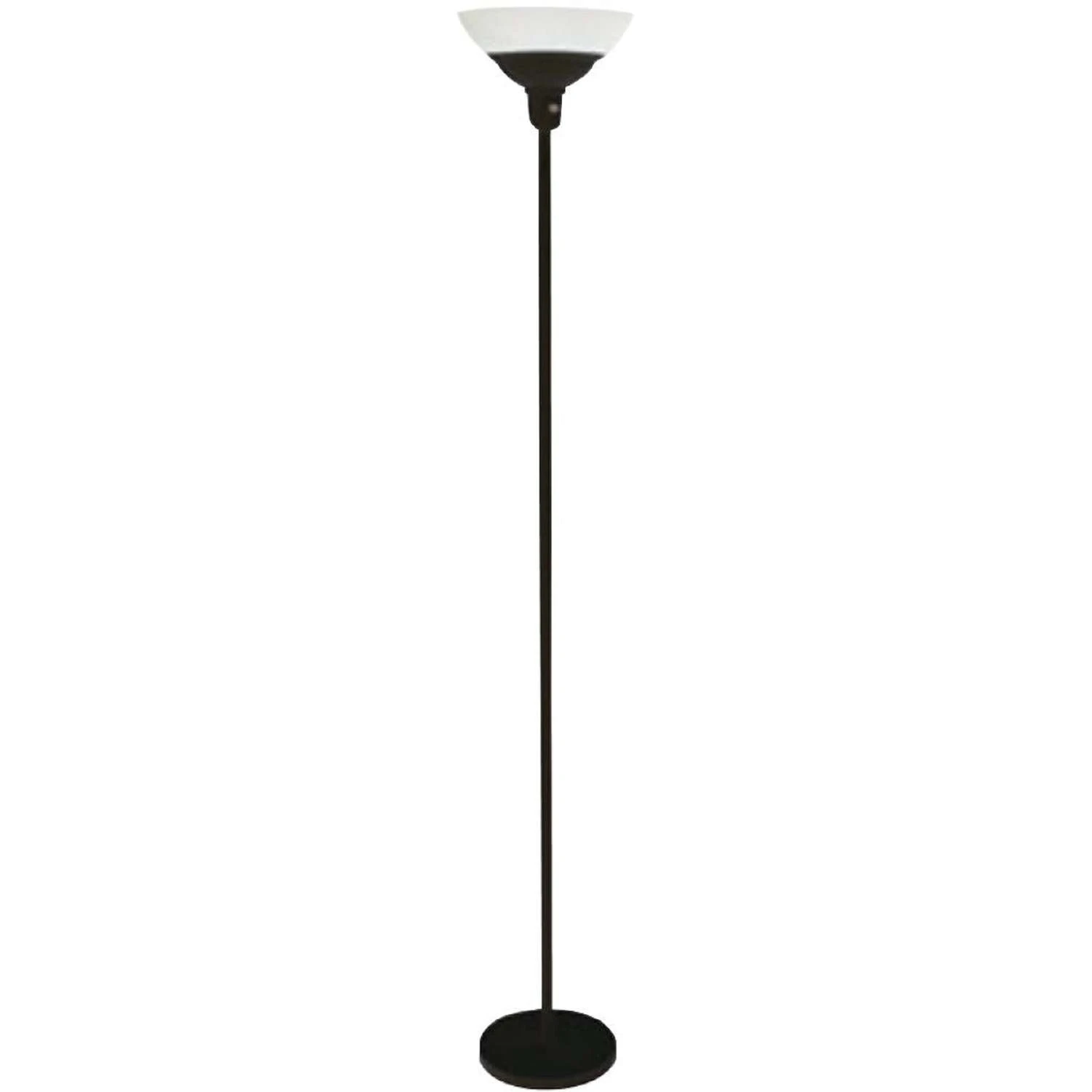 MaxLite 70 In. Black Torchiere Floor Lamp 1 MaxLite 70 In. Black Torchiere Floor Lamp