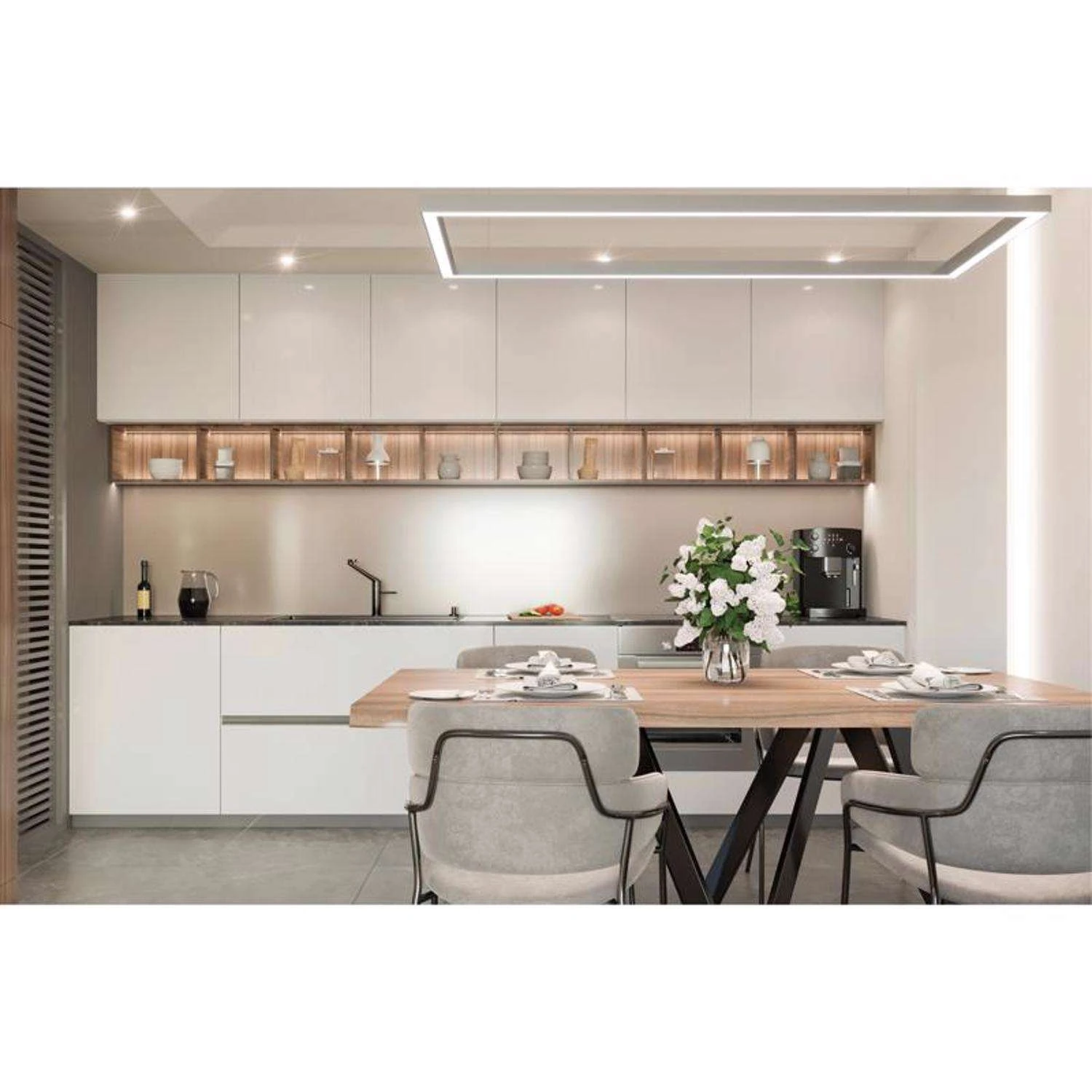 Satco Nuvo White 5-6 In. W Plastic LED Dimmable Recessed Downlight 12 W 4 Satco Nuvo White 5-6 In. W Plastic LED Dimmable Recessed Downlight 12 W - Image 4