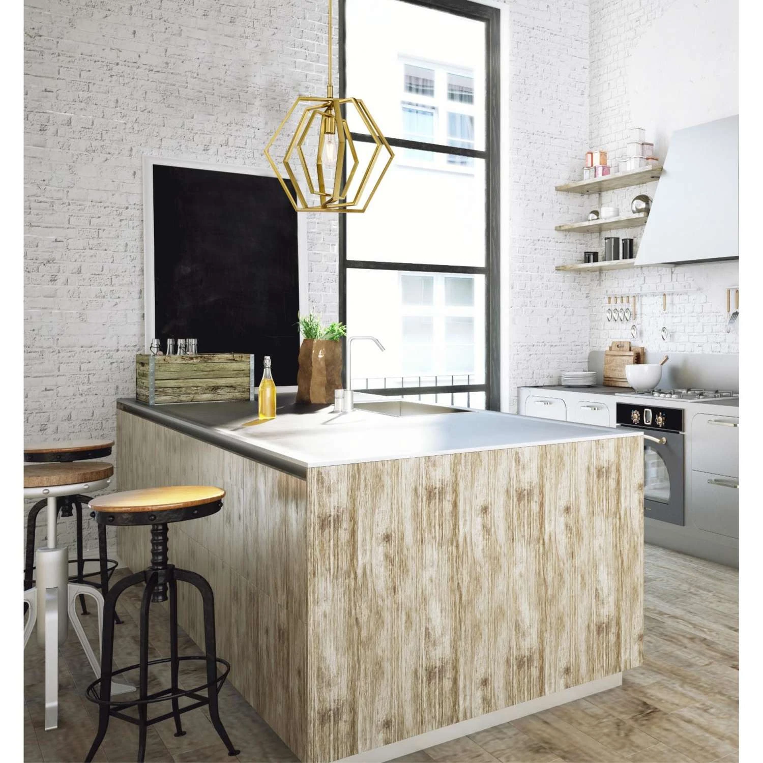 Westinghouse Holly Champagne Brass 1 Lights Pendant Light 2 Westinghouse Holly Champagne Brass 1 Lights Pendant Light - Image 2