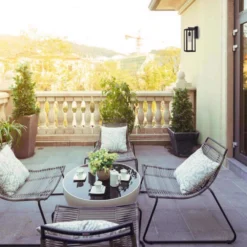 Globe Electric Vintage 1-Light Matte Black Hurley Wall Sconce -Lightify Store fabd4b15 9e54 4bd9 9cac 234209ff4b7b