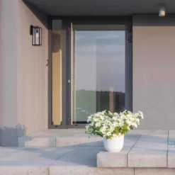 Globe Electric Vintage 1-Light Matte Black Hurley Wall Sconce -Lightify Store fe0e8614 912f 49aa 98ac 066a536b988c